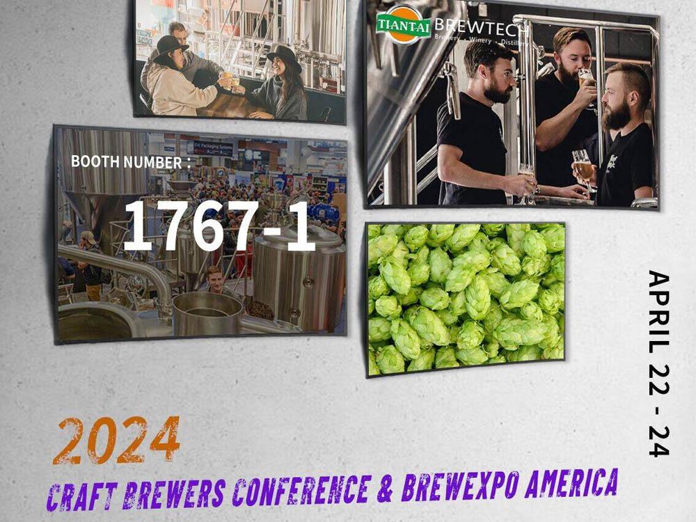 <b>Join Tiantai Brewtech at Craft Brewers Conference 2024 in Las Vegas US</b>